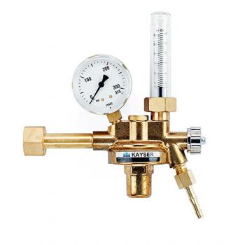 Druckminderer Argon, 300 bar, Flowmeter