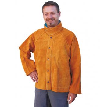 Schutzjacke Spaltleder Gr. 3XL, karamell