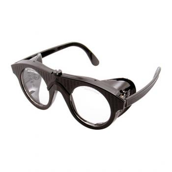 Nylonbrille schwarz DIN 5