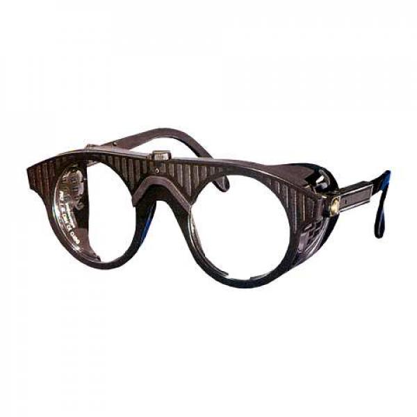 Nylonbrille schwarz farblos